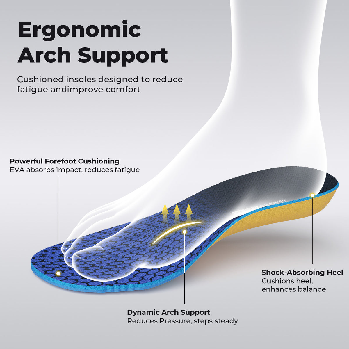 FitVille GreenEase Golf Shoes V3 - Orthopedic Golf Shoes