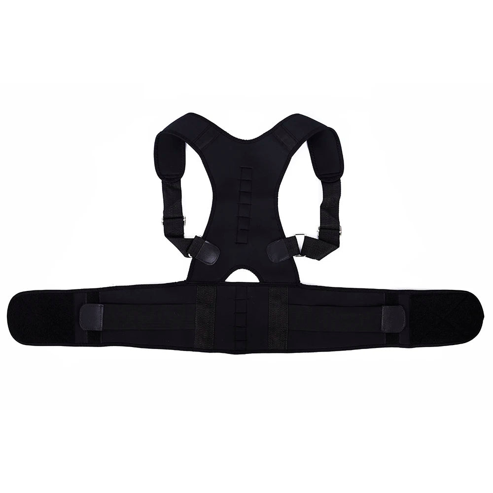 OrthoAlign Premium Adjustable Posture Corrector with Lumbar Support
