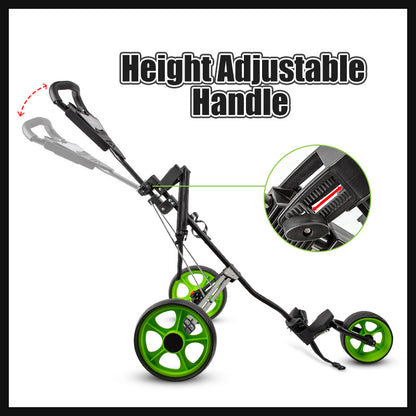 PlayEagle Lightweight 3-Wheel Golf Trolley