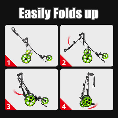 PlayEagle Lightweight 3-Wheel Golf Trolley