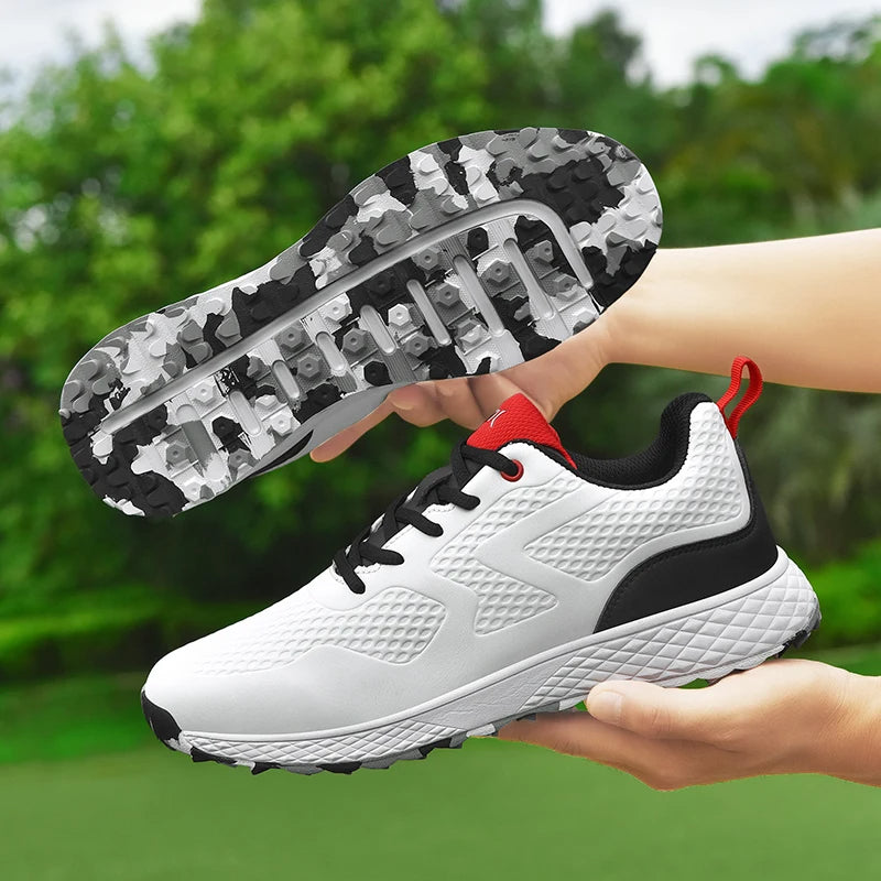 StrideGuard Terrain – Men’s Outdoor Orthopedic Golf Shoes