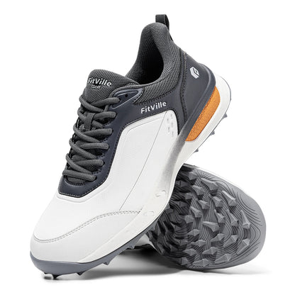 FitVille GreenEase Golf Shoes V3 - Orthopedic Golf Shoes