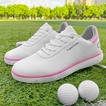 Thestron LuxeWalk – Unisex Waterproof Orthopedic Spikeless Golf Sneakers