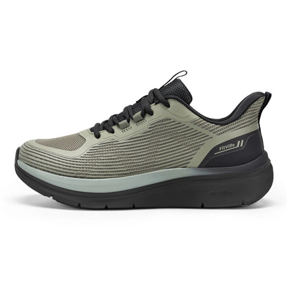 FitVille Men's Cloud Wanderer V24- Orthopedic Slip-Ons Walking Shoes