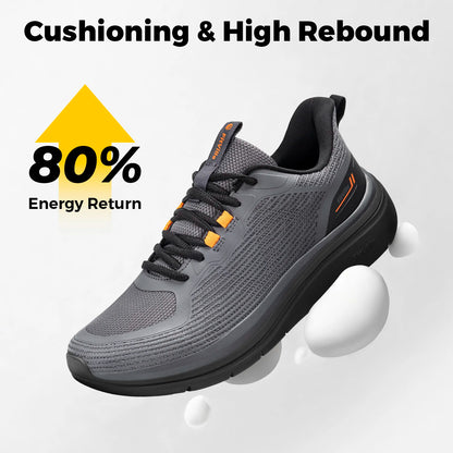 FitVille Men's Cloud Wanderer V24- Orthopedic Slip-Ons Walking Shoes