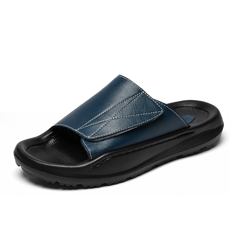 StrideX FlexiWalk Orthopedic Slides – Arch Support & Plantar Fasciitis Comfort Sandals