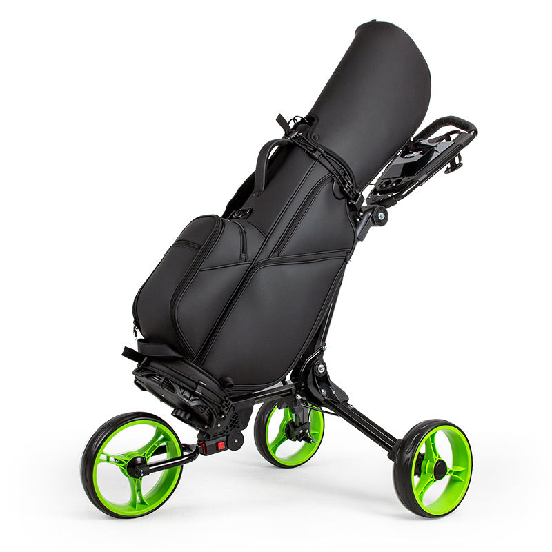 PlayEagle X010 – Upgraded 3-Wheel Golf Trolley