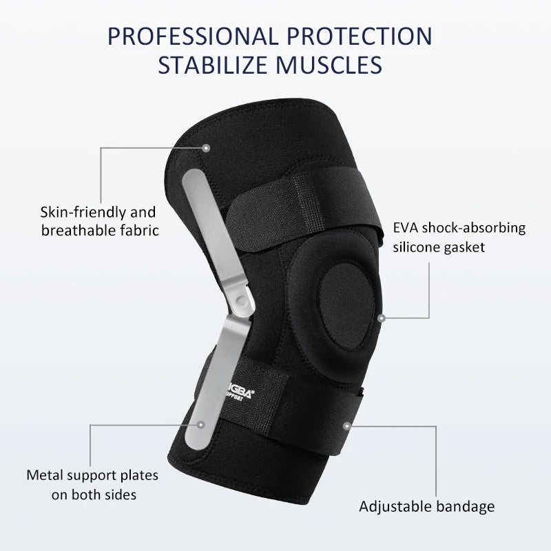 Pro Thera Knee Brace Stabilizer – Hinged Brace for Osteoarthritis, Sports & Workouts