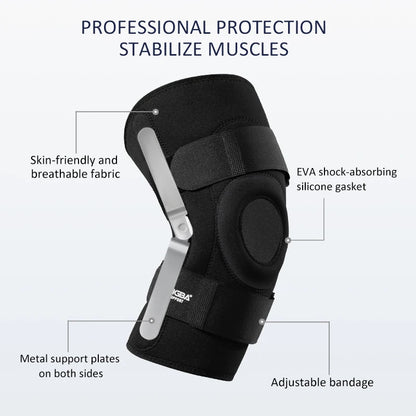 Pro Thera Knee Brace Stabilizer – Hinged Brace for Osteoarthritis, Sports & Workouts
