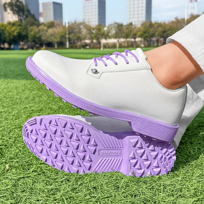 StrideX BloomGrip — Orthopedic Women’s Waterproof Spikeless Golf Sneakers