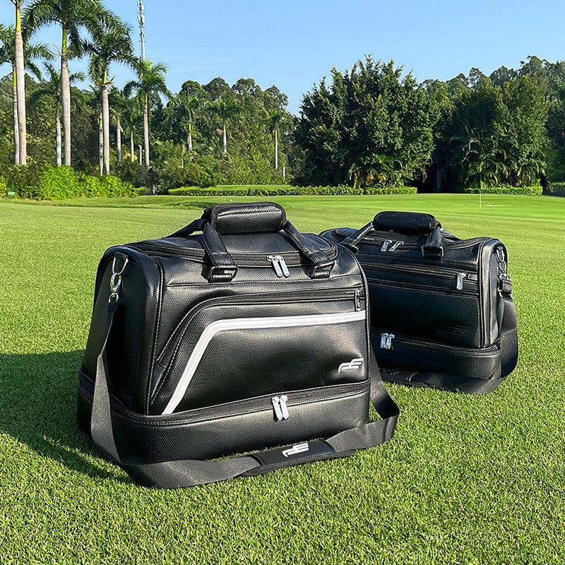 Playeagle Dual Layer Golf Bag – Large Capacity with Separate Shoe Compartment