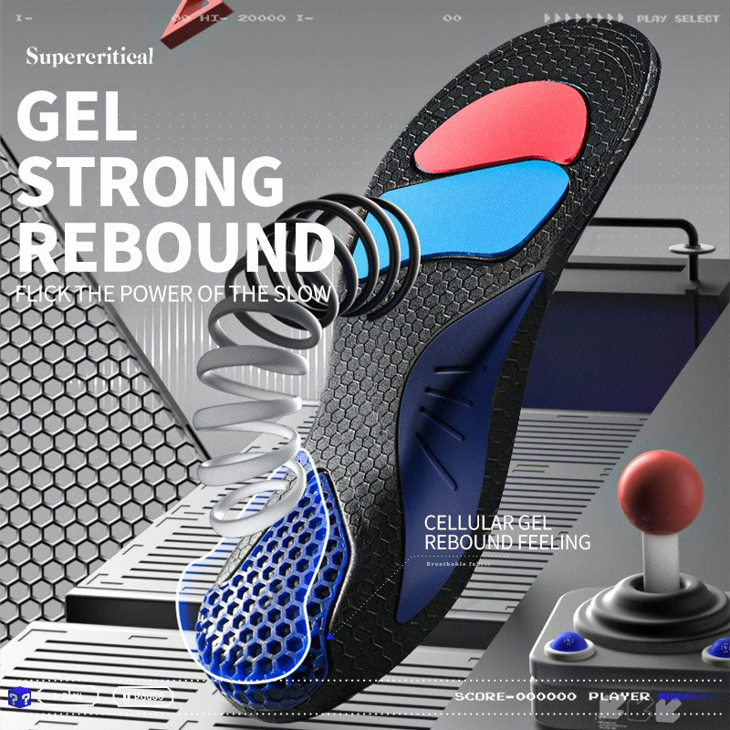 2 in 1 Plantar Fasciitis Insoles