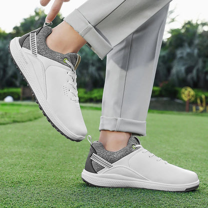 SwingForm Flex – Men’s Orthopedic Spikeless Golf Sneakers