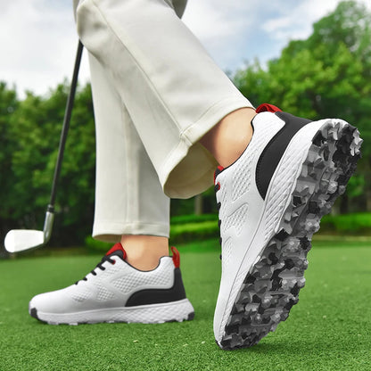 StrideGuard Terrain – Men’s Outdoor Orthopedic Golf Shoes