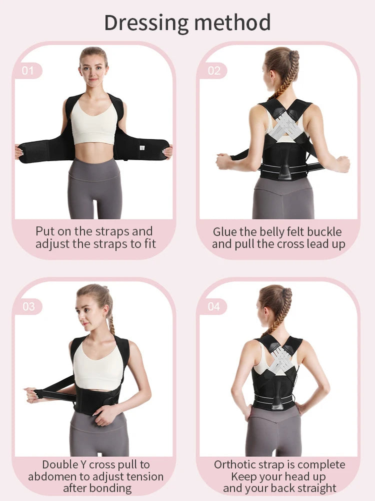 Lumbar Back Braces - Posture Corrector