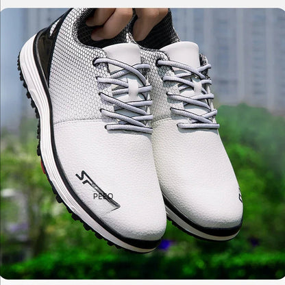 All-Season ProFlex Men’s Golf Shoes – Breathable, Shock-Absorbing Performance Sneakers