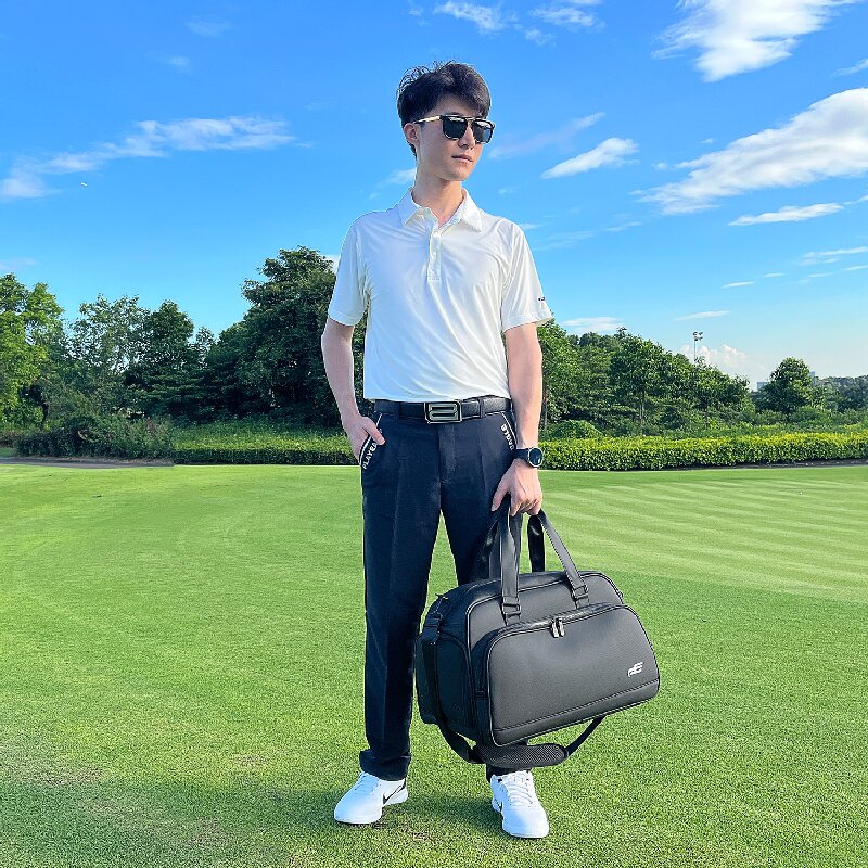 Playeagle Golf Boston Bag – Premium Storage with Dedicated Shoe Compartment