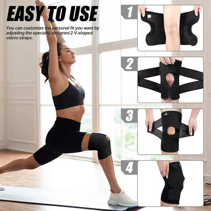 OrthoFlex Knee Brace-with Side Stabilizers