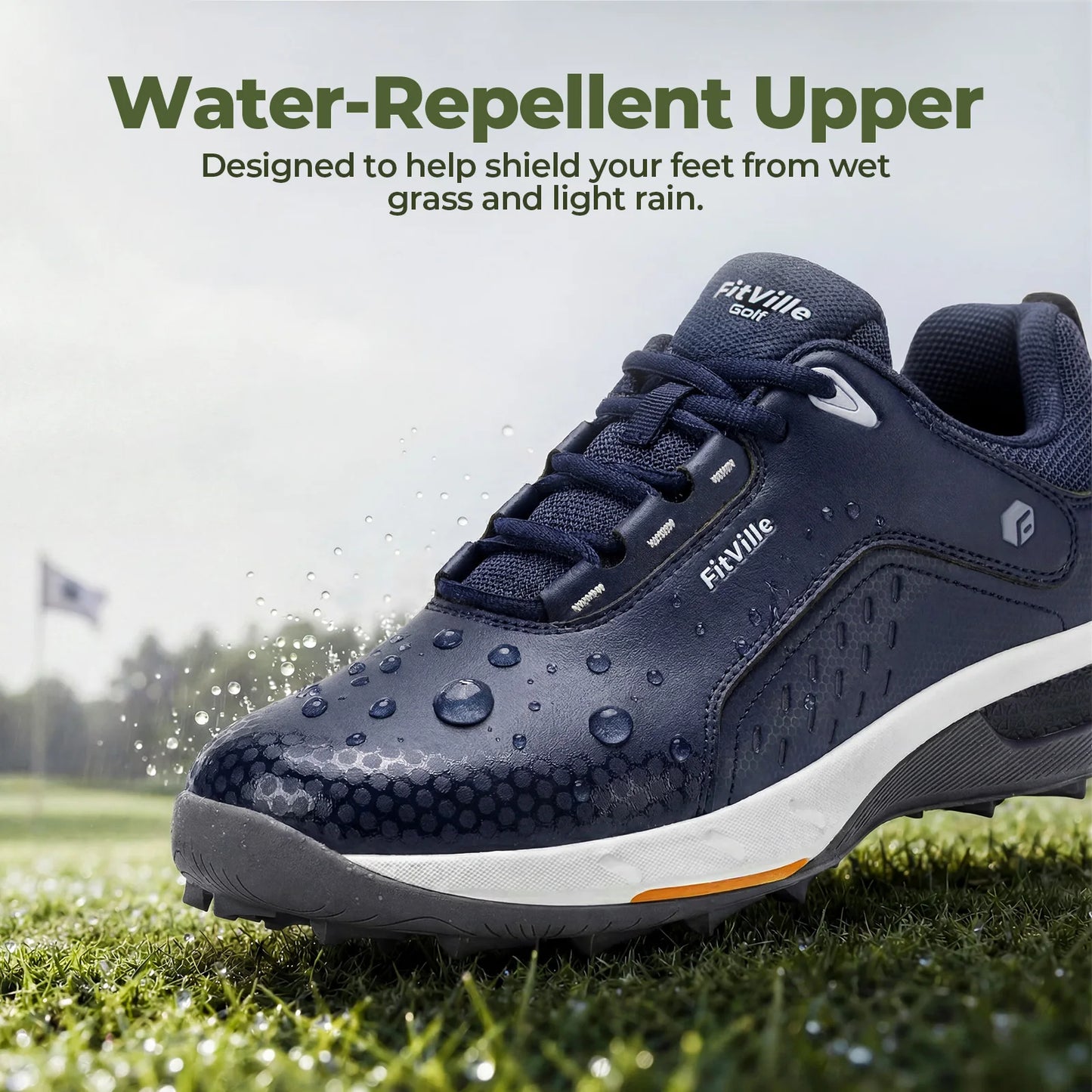 Fitville Pro-GreenEase V5 - Orthopedic Golf Shoes