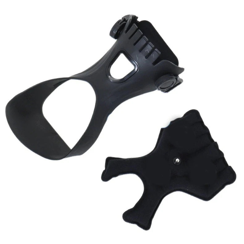 Ortho-max foot drop splint (AFO) - Adjustable Hybrid Foot Drop Brace with Dial System - (One Piece)