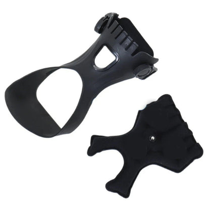 Ortho-max foot drop splint (AFO) - Adjustable Hybrid Foot Drop Brace with Dial System - (One Piece)