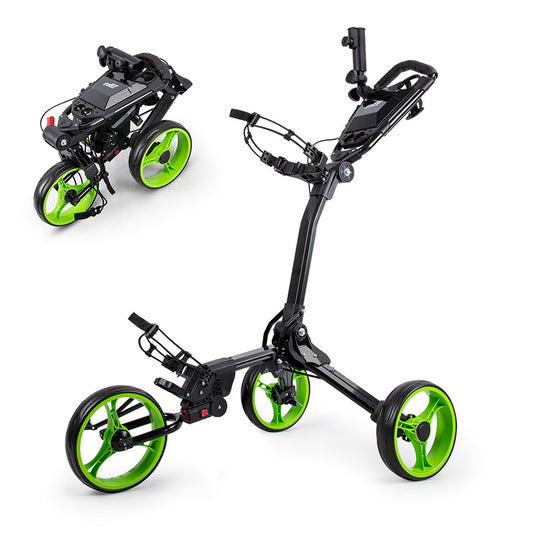 PlayEagle X010 – Upgraded 3-Wheel Golf Trolley