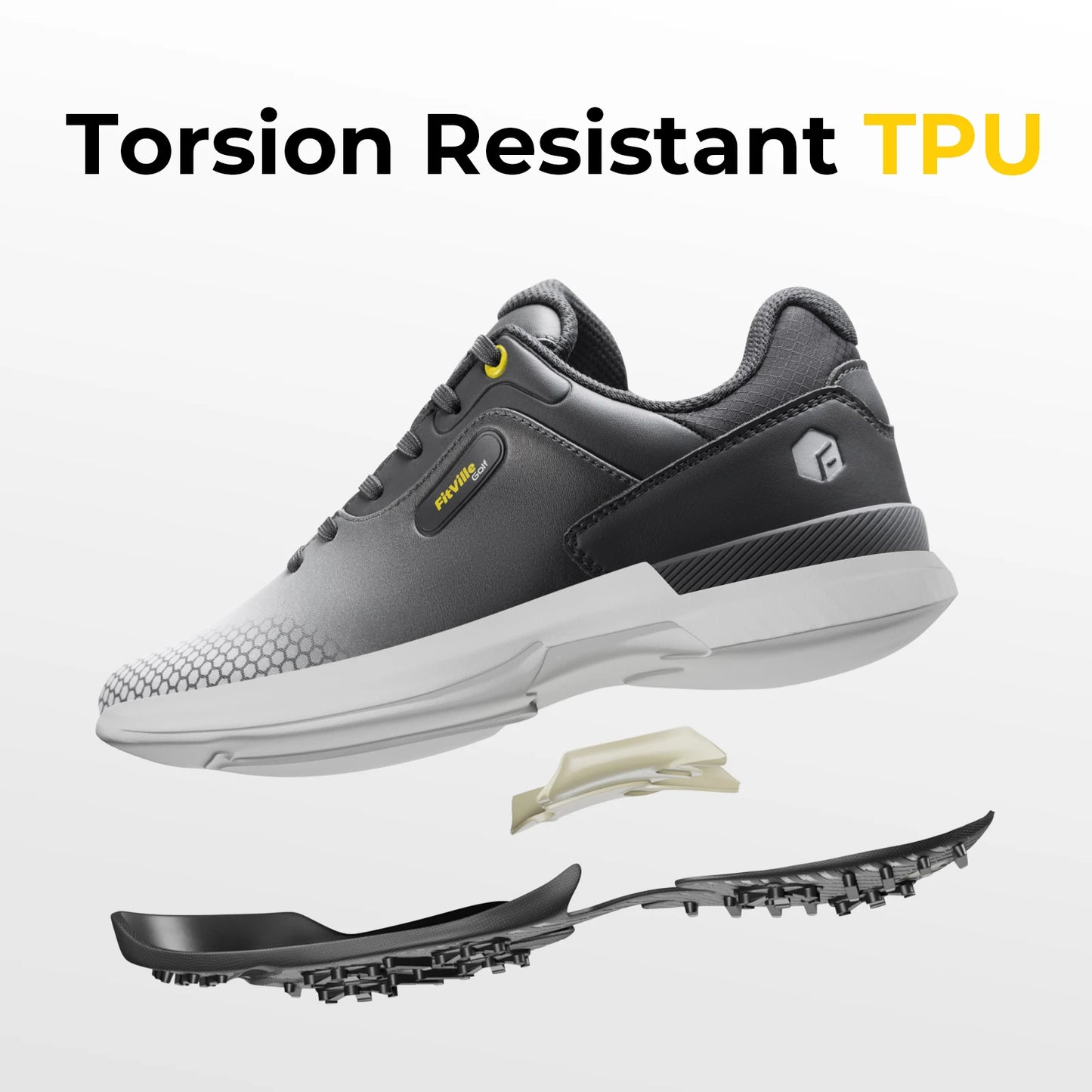 FitVille SpeedEx V1 - Orthopedic Golf Shoes