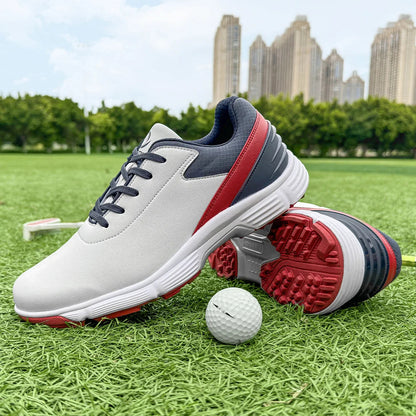 EliteStride Luxe – Men’s Waterproof Orthopedic Golf Sneakers