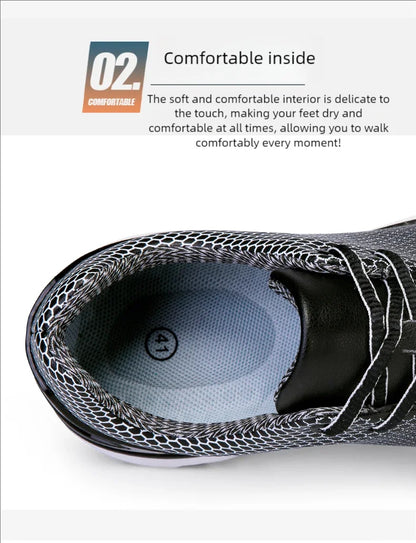 All-Season ProFlex Men’s Golf Shoes – Breathable, Shock-Absorbing Performance Sneakers