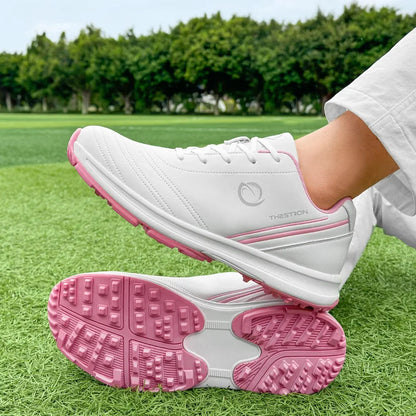 TurfGlide Pro – Women’s Waterproof Orthopedic Golf Shoes