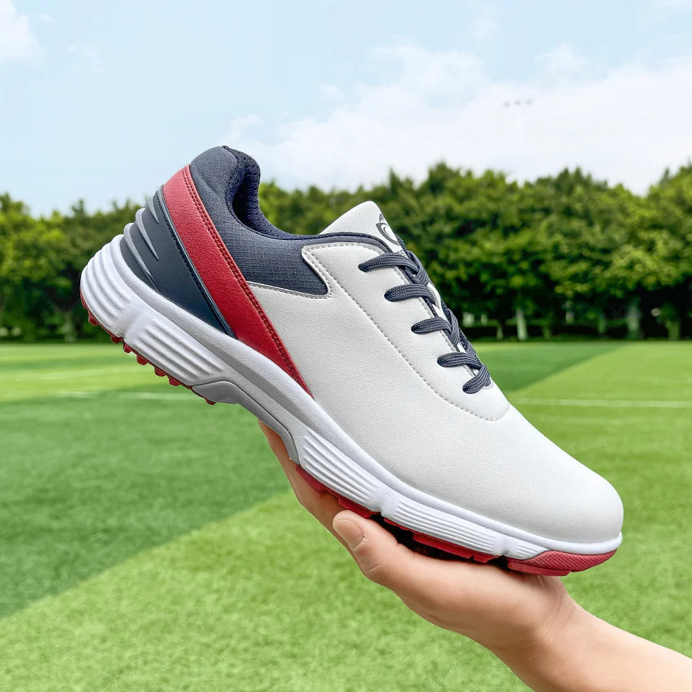 EliteStride Luxe – Men’s Waterproof Orthopedic Golf Sneakers
