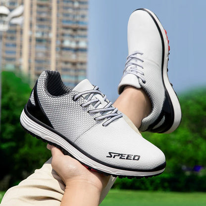 All-Season ProFlex Men’s Golf Shoes – Breathable, Shock-Absorbing Performance Sneakers