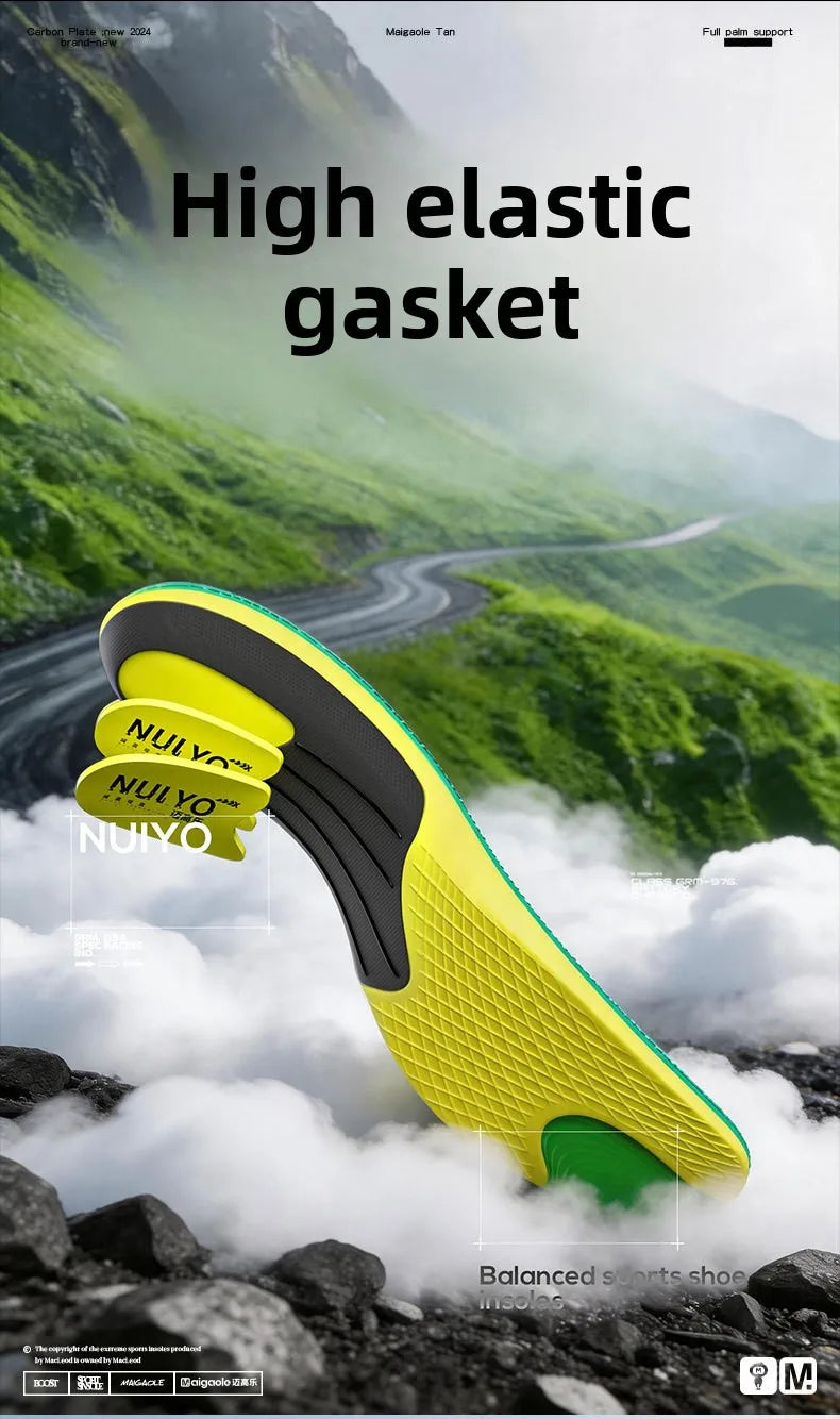 Anti-Torsion TPR Non-Collapsible Arch Support Orthotic Insoles