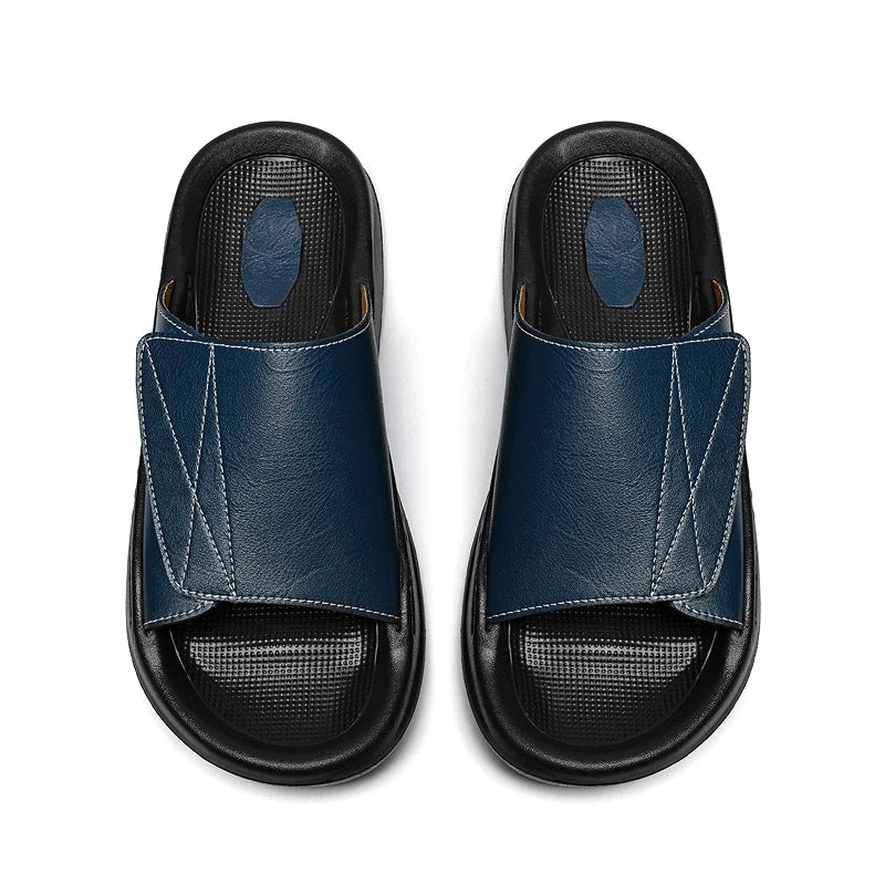 StrideX FlexiWalk Orthopedic Slides – Arch Support & Plantar Fasciitis Comfort Sandals