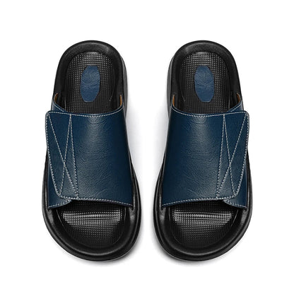 StrideX FlexiWalk Orthopedic Slides – Arch Support & Plantar Fasciitis Comfort Sandals