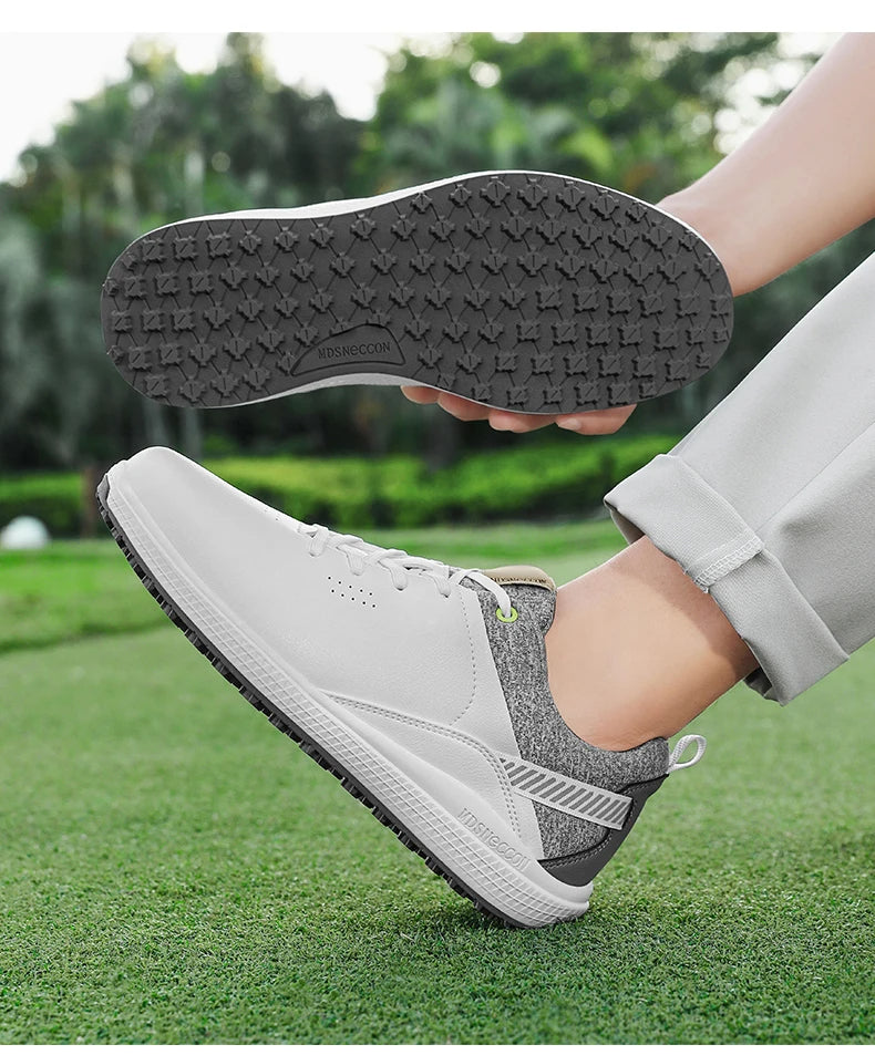 SwingForm Flex – Men’s Orthopedic Spikeless Golf Sneakers