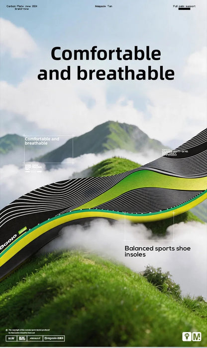 Anti-Torsion TPR Non-Collapsible Arch Support Orthotic Insoles