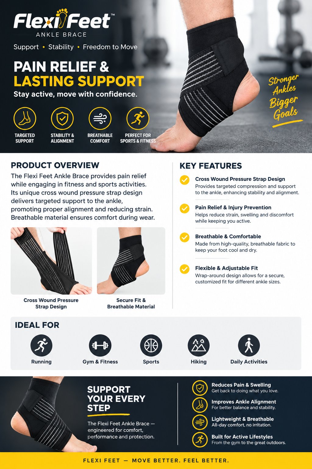 Flexi Feet Ankle Brace