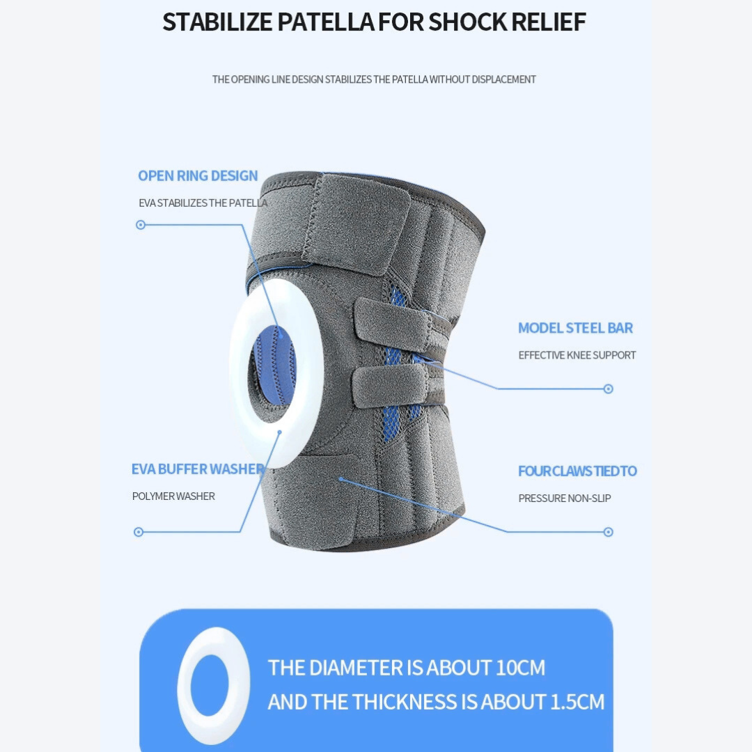 Thera Knee Brace Stabilizer – Hinged Brace for Sports & Workouts