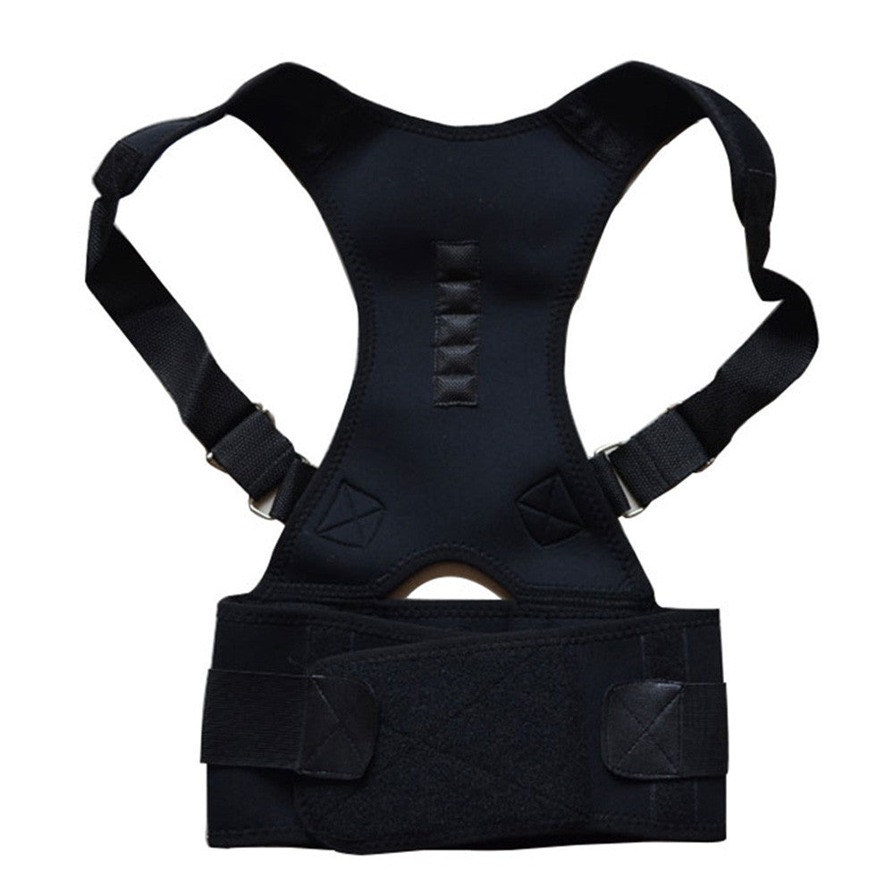 OrthoAlign Premium Adjustable Posture Corrector with Lumbar Support