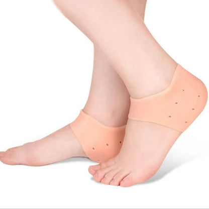 Silicone HeelGuard Breathable Heel Support Sleeve