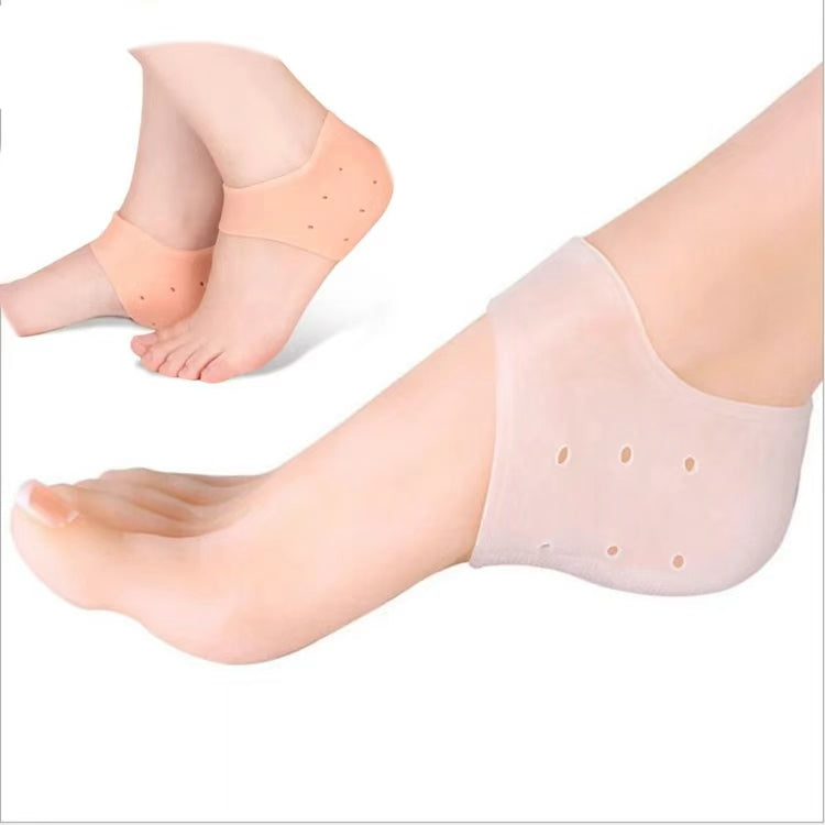 Silicone HeelGuard Breathable Heel Support Sleeve