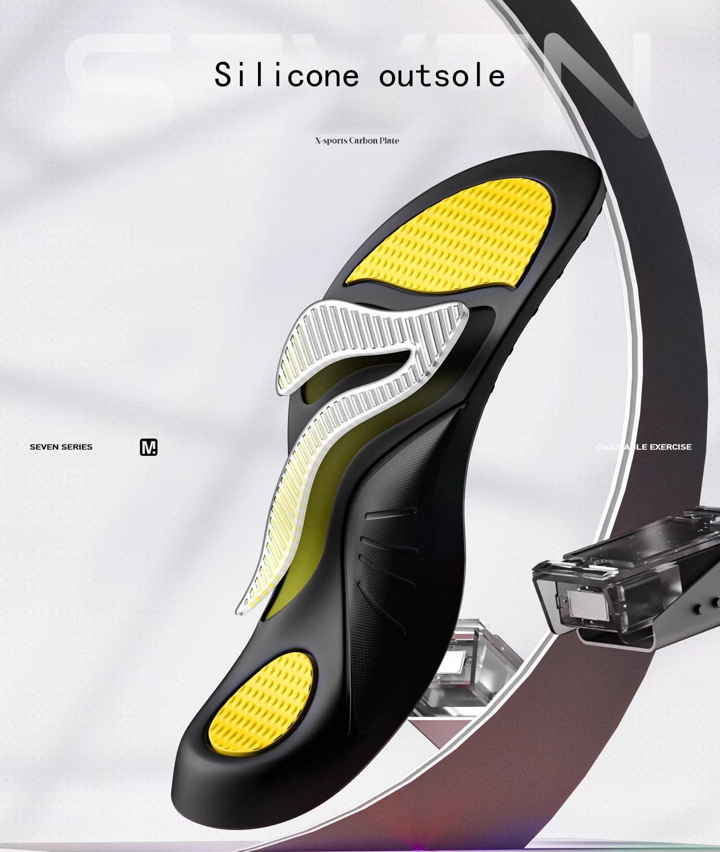 4 in 1 StrideCore Carbon Orthopedic Insoles