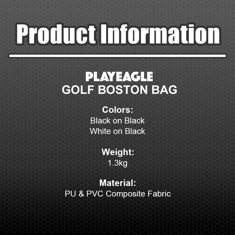 Playeagle Dual Layer Golf Bag – Large Capacity with Separate Shoe Compartment