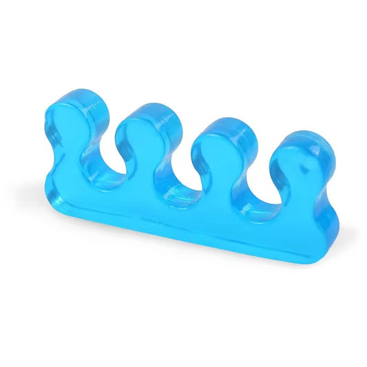 Silicone Gel Toe Separator & Corrector – 4-Loop Hallux Valgus Toe Alignment Spacer