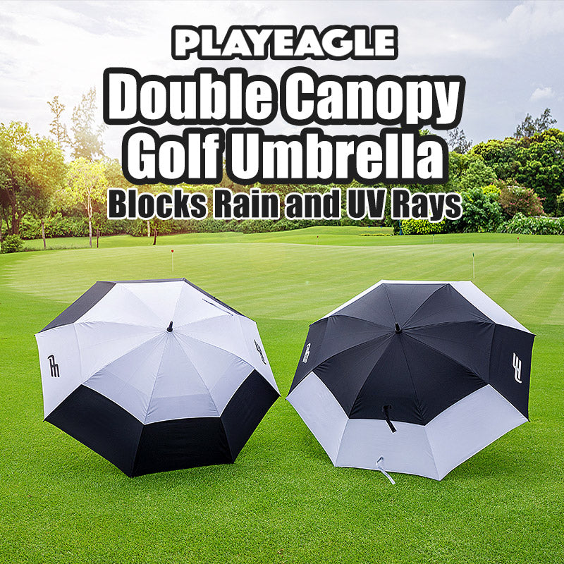 Playeagle StormShield Pro – Double Canopy UV Golf Umbrella