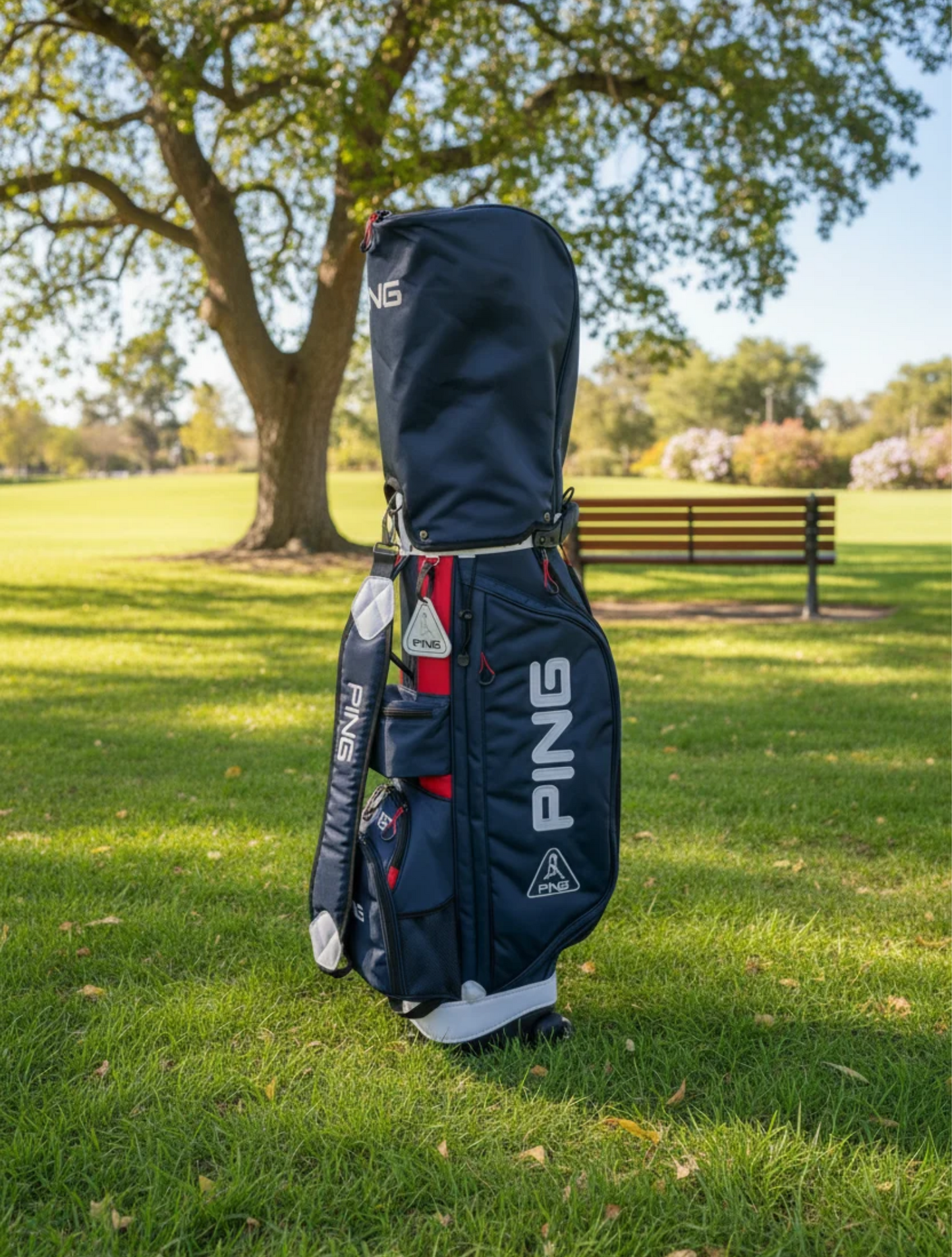 PING Premium Cart Golf Bag with Wheels