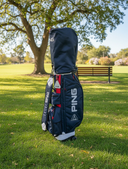 PING Premium Cart Golf Bag with Wheels