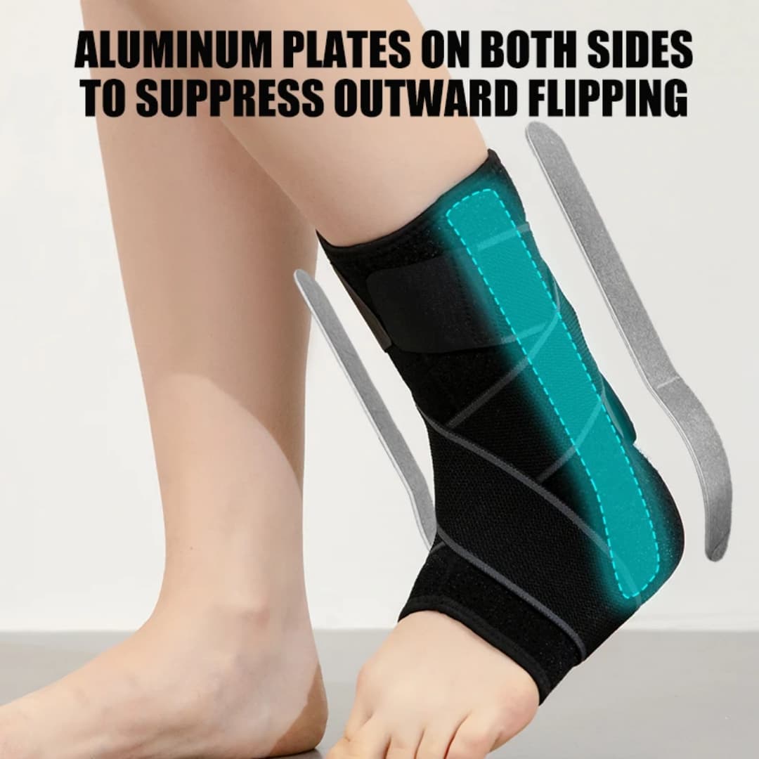 Orthonix Ankle Support Brace – With Dual Aluminum Stabilizers