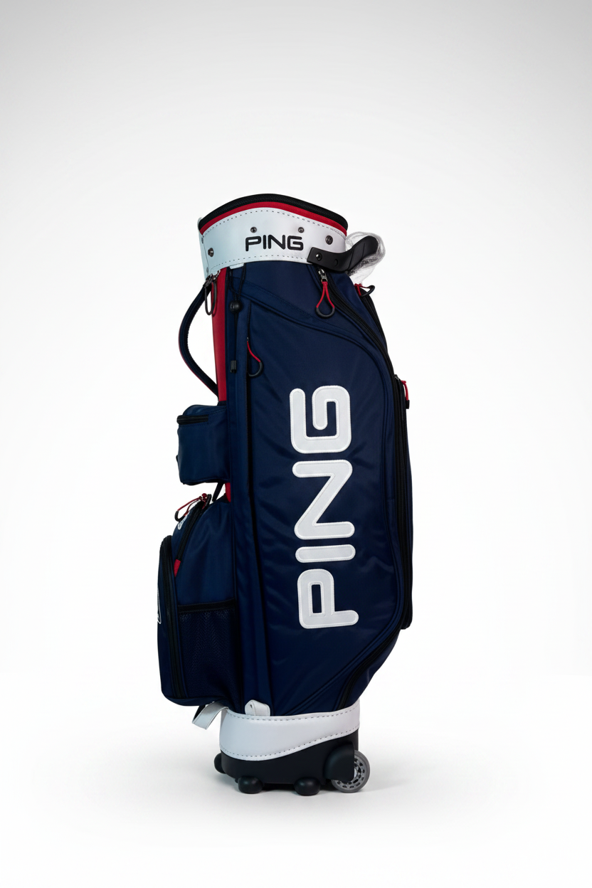 PING Premium Cart Golf Bag with Wheels